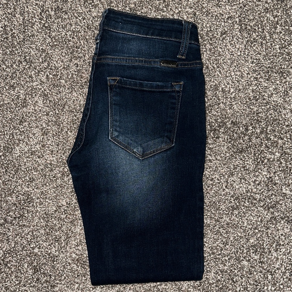 KanCan Women's Skinny Jeans - Dark Blue
